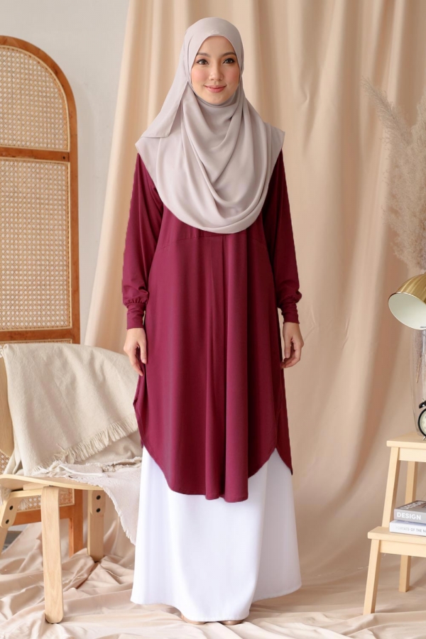 Fateeha Blouse - Maroon